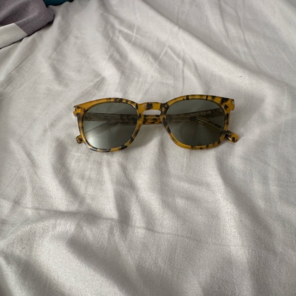Saint Laurent Tortoise Shell Sunglasses